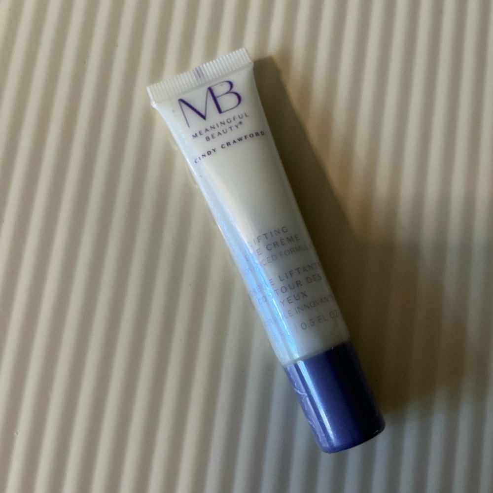Meaningful Beauty Eye Crème - White and Purple Cindy Crawford 0.5 oz